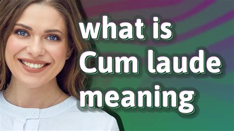 Understanding the Importance of Cum Laude