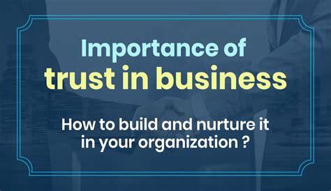 Understanding the Importance of Trust in Business