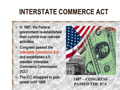 Understanding the Inter-State Commerce Commission