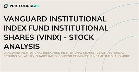 Understanding the Investment Strategy of Vanguard Value Index Fund Institutional Shares