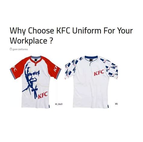 Understanding the KFC Uniform