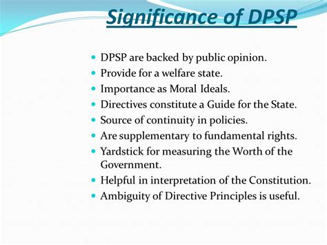 Understanding the Key Features of DBSPP