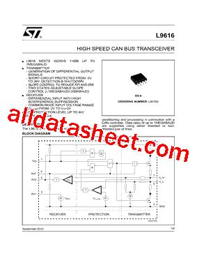 Understanding the L9616-TR