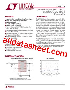 Understanding the LTM8033EV#PBF