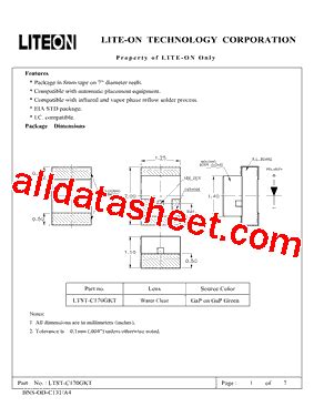 Understanding the LTST-C170GKT