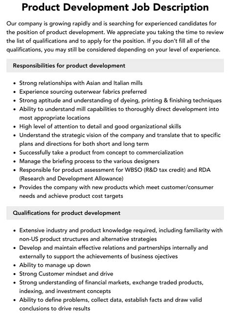 Understanding the Landscape of Product and Development Jobs