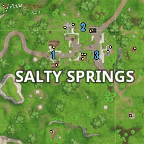 Understanding the Layout and Geography of Salty Springs