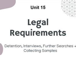 Understanding the Legal Requirements