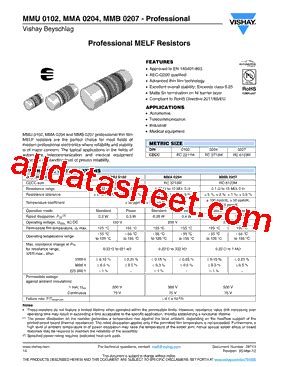 Understanding the MMA02040C4701FB300