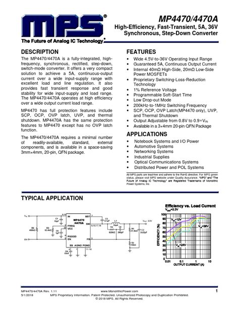 Understanding the MP4470AGL-P