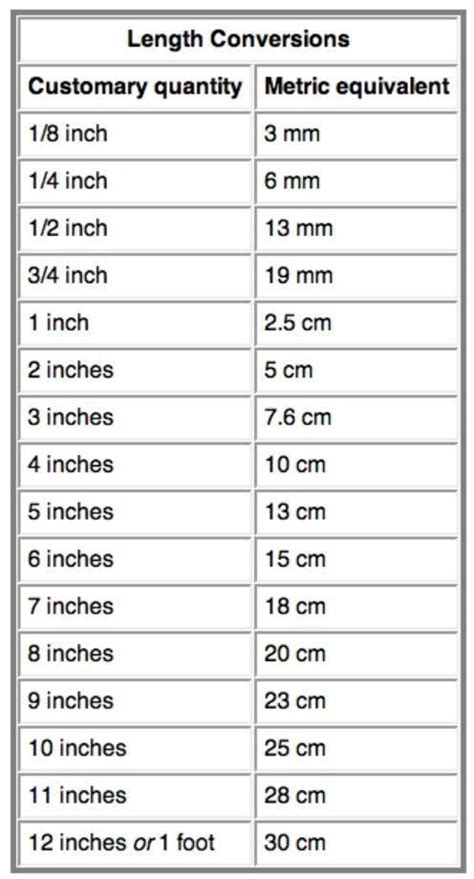 Understanding the Metric System and Inches