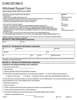 Understanding the Mutual of America Withdrawal Form