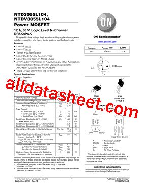 Understanding the NTDV3055L104T4G