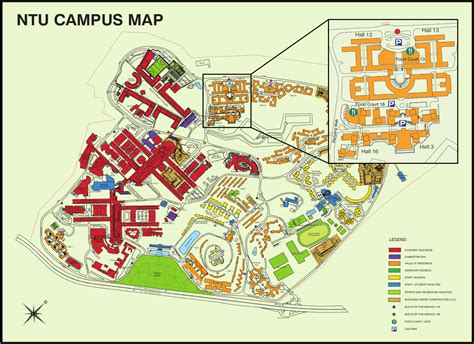 Understanding the NTU Hall Map