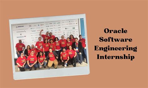 Understanding the Oracle Software Engineer Internship