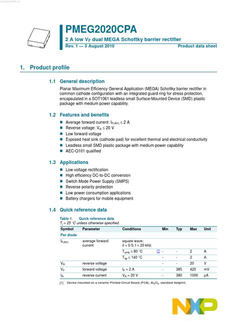 Understanding the PMEG2020CPA,115