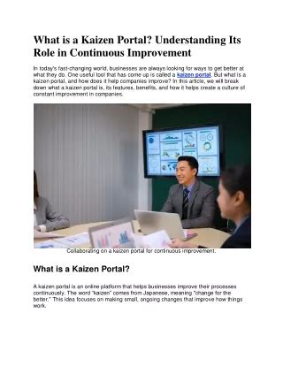 Understanding the Portal's Role