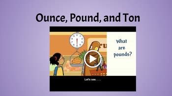 Understanding the Pound and Ton Scales