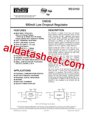 Understanding the REG103GA-A/2K5