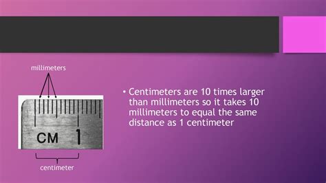 Understanding the Relationship: 10 Millimeters Equal 1 Centimeter