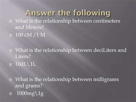 Understanding the Relationship Between Milligrams and Liters