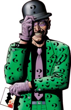 Understanding the Riddler's Character