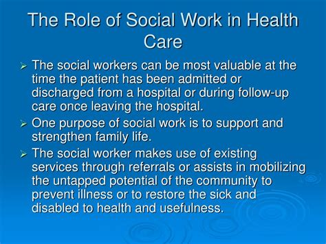 Understanding the Role of Medical Social Workers