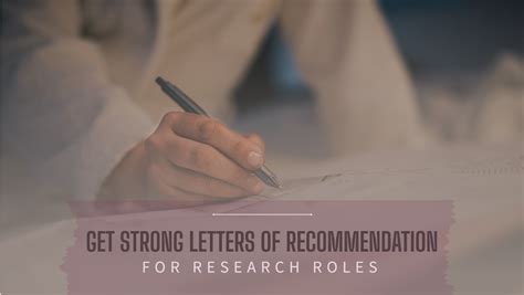 Understanding the Role of Recommendation Letters