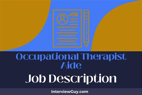 Understanding the Role of an Occupational Therapist Aide