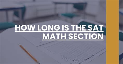 Understanding the SAT Math Section