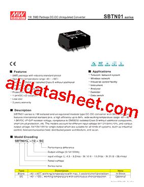 Understanding the SBTN01L-12