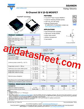 Understanding the SISA96DN-T1-GE3