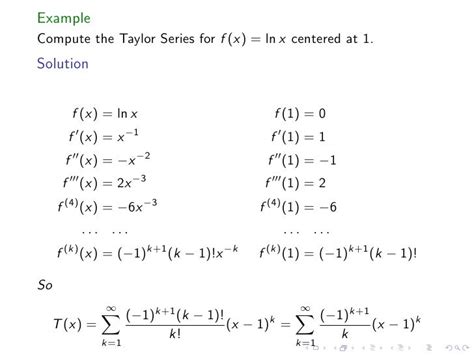 Understanding the Taylor Series for 1/x