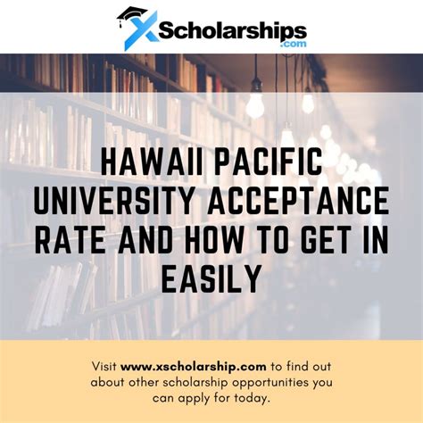 Understanding the University of Hawaii Acceptance Rate