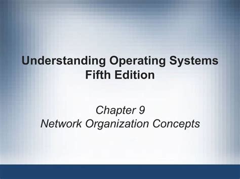 Understing Operating Systems Fifth Edition Answer Key Doc