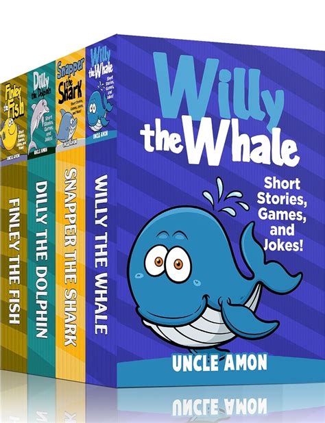 Underwater Stories Bundle 4 BOOKS IN 1 20 Short Stories Jokes for Kids Games Puzzles and More Fun Time Reader Bundle Kindle Editon