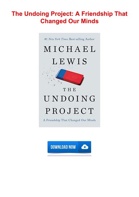 Undoing Project Friendship Changed Minds PDF