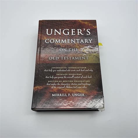 Unger s Commentary on the Old Testament Doc