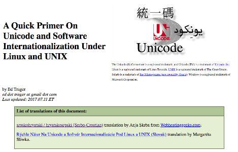 Unicode A Primer 1st Edition Doc