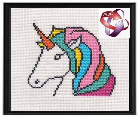 Unicorn Cross Stitch Chart