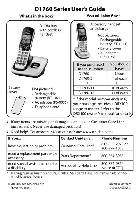 Uniden Dect 60 Answering System Manual Reader