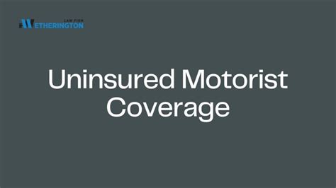 Uninsured Motorist Coverage: What It Is and Why It Matters