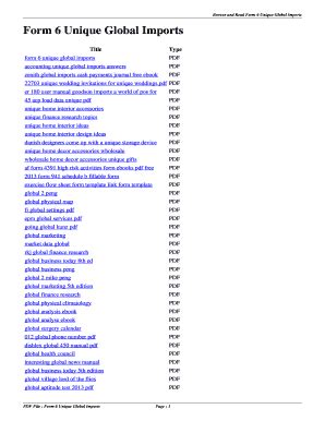 Unique Global Imports Manual Simulation Key Answers PDF