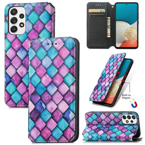 Unique Pattern Leather Wallet Samsung PDF