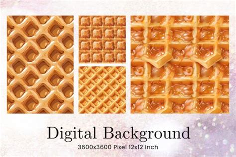 Unique Waffle Texture: