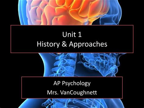 Unit 1: History and Approaches