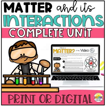 Unit 1: Matter and Its Interactions