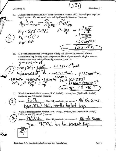 Unit 12 Answers Solubility PDF