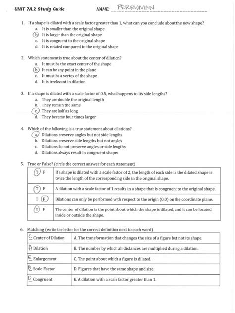 Unit 2 Study Guide Answers Epub