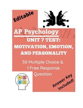Unit 5 AP Psychology: Unveiling the Mysteries of Motivation, Emotion, and Development